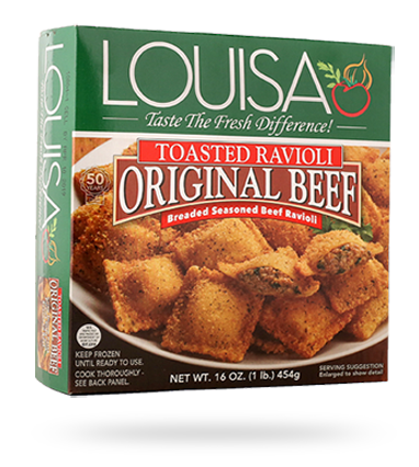 Louisa Beef Toasted Ravioli