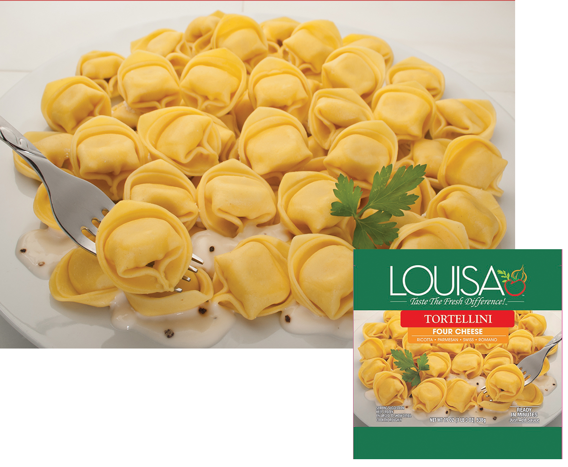 Tortellini, Four Cheese | Louisa Foods