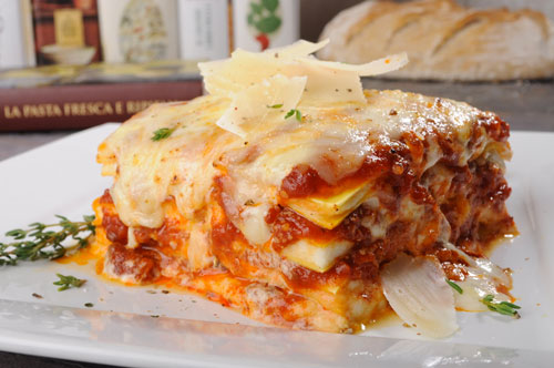 Lasagna with Meat Sauce