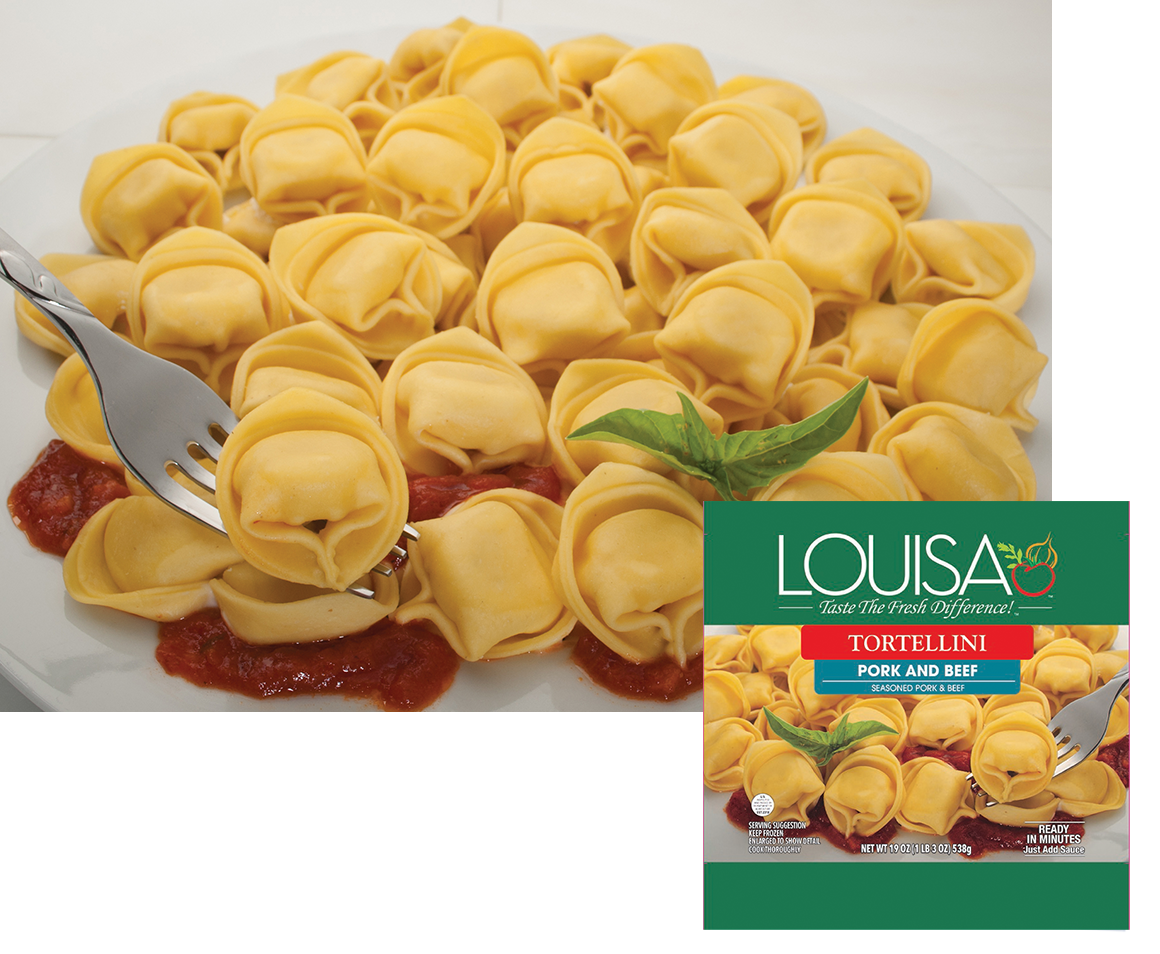 Tortellini, Pork and Beef | Louisa Foods